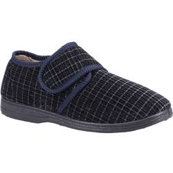 Fleet & Foster mens slipper blue sam 6,7,8,9,10,11,12