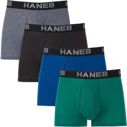 Hanes Men's 4-Pk. Ultimate ComfortFlex Fit Total Support Pouch Trunks Assorted Assorted