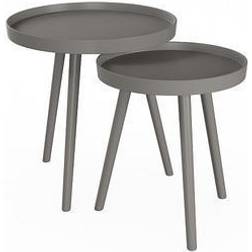 Lavish Home Set of 2 Nesting Table