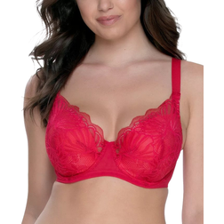 Paramour Women's Tempting Lace Underwire Bra - Tango Red