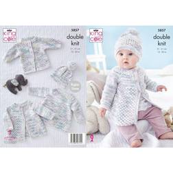 King Cole pattern 5857 baby set 12 20