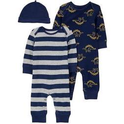 Carter's Baby Boys 3-pc. Sleep and Play, Newborn, Blue Blue