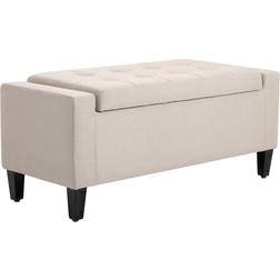 Homcom Tufted Ottoman Storage Bench 92.1x40cm