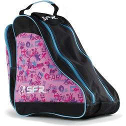 SFR Designer Ice/roller Skate Carry Bag Pink Graffiti