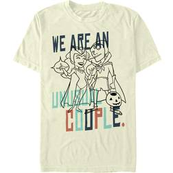 Marvel Men's Wandavision Unusual Couple T-shirt - Beige