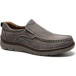 Aston Marc Men's Slip-On Walking Shoes Grey