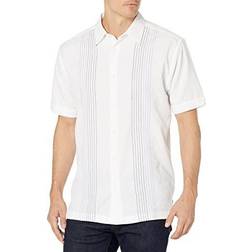 Cubavera Men's Ombre Stripe Shirt - Brilliant