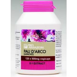 Rio Amazon Pau d'Arco 5:1 Extract, 2500mg, 120