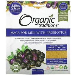 Organic Traditions Maca For Men With Probiotics