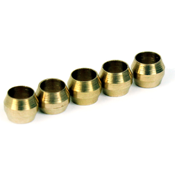 Micro Swiss Spare 4mm brass Compression Sleeves