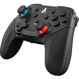 The G-Lab K-Pad THORIUM Switch Wireless Bluetooth Gaming Controller mit integrierter Vibration, Gamepad Wireless Game Controller Gamepad für Nintendo Switch/PC NEU 2022 Schwarz