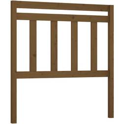 vidaXL Bed Honey Brown Solid Wood Pine Headboard