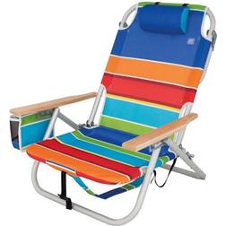 EuroTrail 2-in-1 Beach Chair Sete Colour Stripes