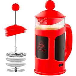 Ovente 1.5 Cup Red French Press