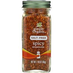 Simply Organic Salt-Free Seasoning Blend Organic Spicy