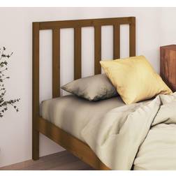 vidaXL Bed Honey Wood Pine Headboard