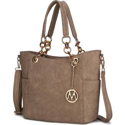 MKF Collection Rylee Tote Bag - Taupe