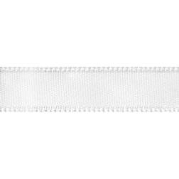 Offray 263625 Single Face Satin Ribbon 1.5 in. Wide 12 Feet-White