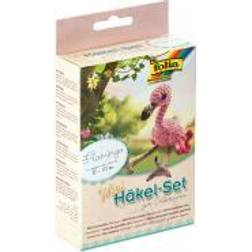 Folia bringmann mini diy crochet kit flamingo age 8 iob