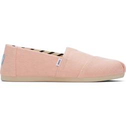 Toms Classic Alpargata Peach Blush Women's Slip on Shoes Pink