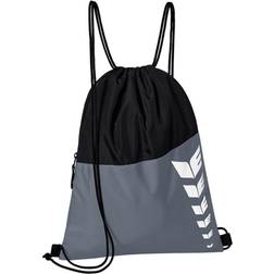 Erima Tasche, SIX WINGS Turnbeutel, Grau, Schwarz