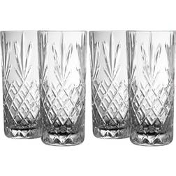 Galway Crystal Renmore Box 4 Highball Drink Glass