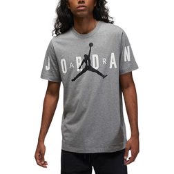 Nike Jordan Air Stretch T-shirt Men's - Carbon Heather/White/Black