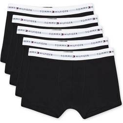 Tommy Hilfiger Essential Repeat Logo Trunks 5-pack - Black