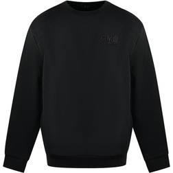 Roberto Cavalli Class Print Logo Jumper - Black