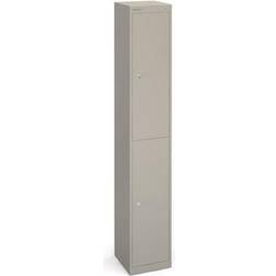 Bisley lockers with 2 doors 305mm deep