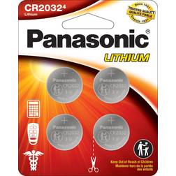 Panasonic CR2032 Lithium Battery 4PK