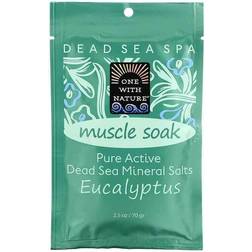 One With Nature Dead Sea Spa, Mineral Salts, Muscle Soothing, 70g