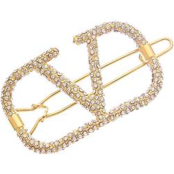 Valentino VLogo Hair Clip - gold