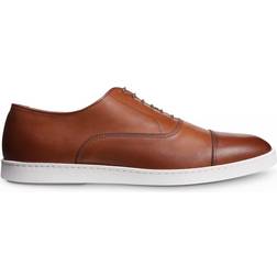 Allen Edmonds Park Sneaker Chili Men's Shoes Brown