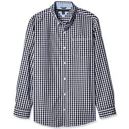 Tommy Hilfiger Baxter Gingham Shirt, Toddler Boys Flag Blue Flag Blue