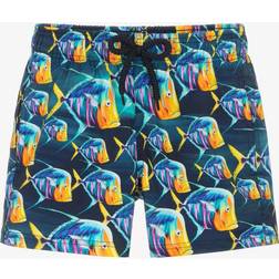 Vilebrequin Boys Blue Fish Print Swim Shorts year