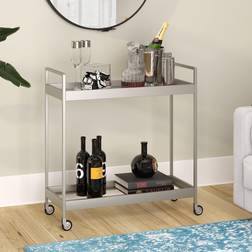 Hudson & Canal Cooper 33'' Wide Cart Trolley Table