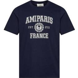 Ami Paris France T-shirt - Nautic Blue