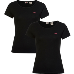 Levi's Neutrals Tee 2-pack - Black