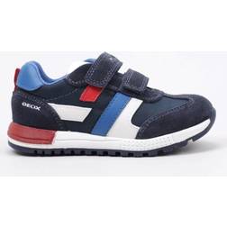 Geox ALBEN Boy Sneaker, Navy/White