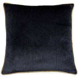 Paoletti Meridian Velvet 55x55cm Complete Decoration Pillows Gold, Black