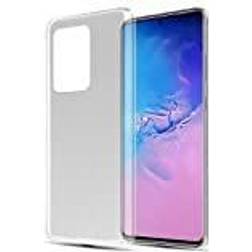 Cadorabo TPU Ultra Slim AIR Cover Galaxy S20 Ultra Smartphone Hülle, Transparent