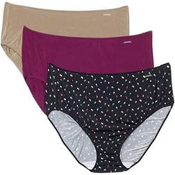 Jockey Women's No Panty Line Promise Underwear 3-pack - Starlight/Plum/Pink