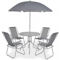 vidaXL 6 Patio Dining Set