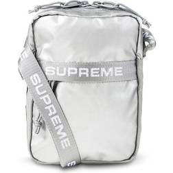 Supreme Logo-print Metallic Shoulder Bag