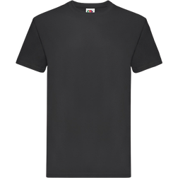 Fruit of the Loom Men's Super Premium Short Sleeve Crew Neck T-shirt - Black