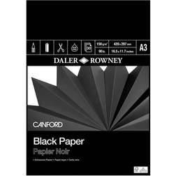 Daler Rowney Canford Black Paper Pad A3