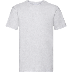 Fruit of the Loom Men's Super Premium Short Sleeve Crew Neck T-shirt - Ash Grey