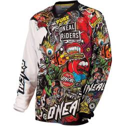 O'Neal 0023-105 Mayhem Crank Men's Jersey Black/Multi, X-Large