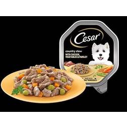 Cesar 150g country kitchen dog food tray chicken & vegetable